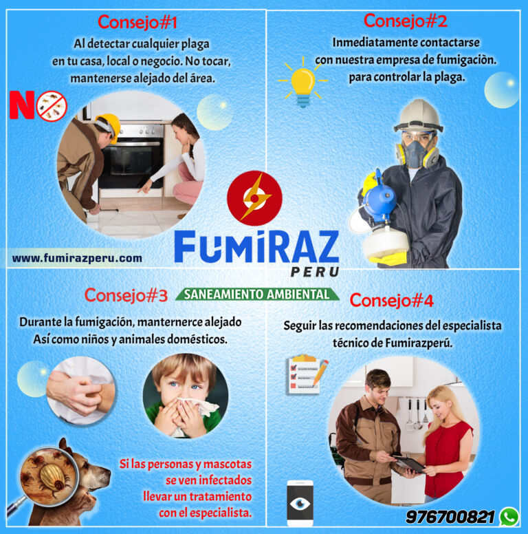 Consejos De Seguridad Y Mejor Control De Plagas Fumiraz Per